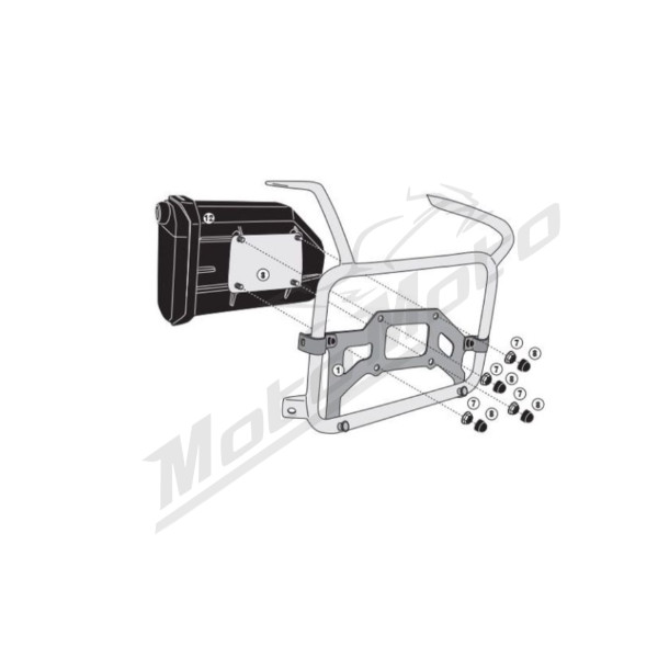 KAPPA Tool box mount kit KL7711 