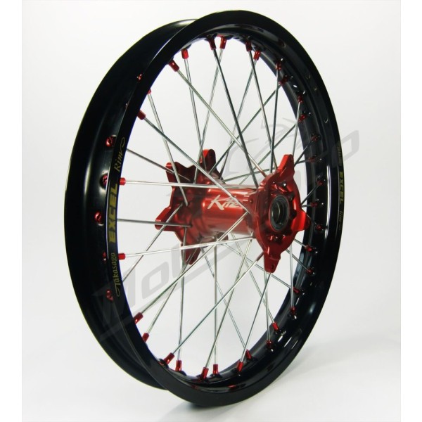 KITE Elite MX-EN Rear Wheel, silver spokes R16x1.85 Husqvarna TC / KTM SX 85 21-24