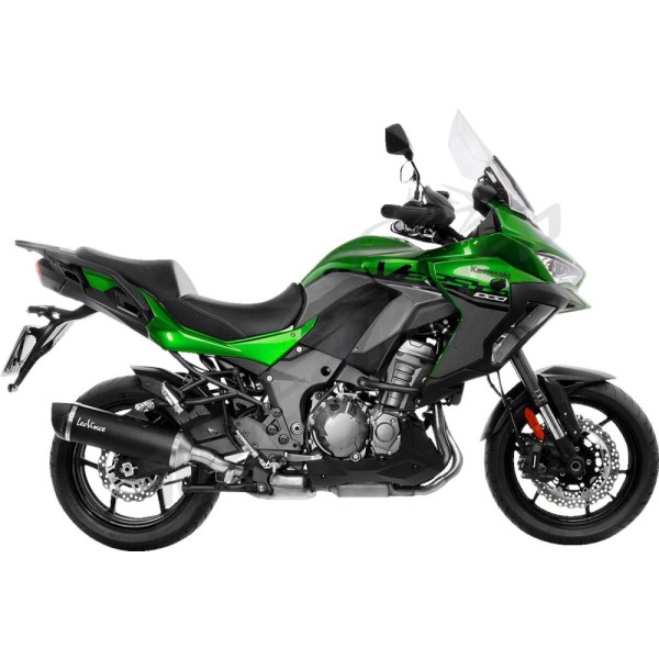 LEOVINCE Nero Slip-On Muffler - Stainless Steel KAWASAKI KLZ 1000 19-24