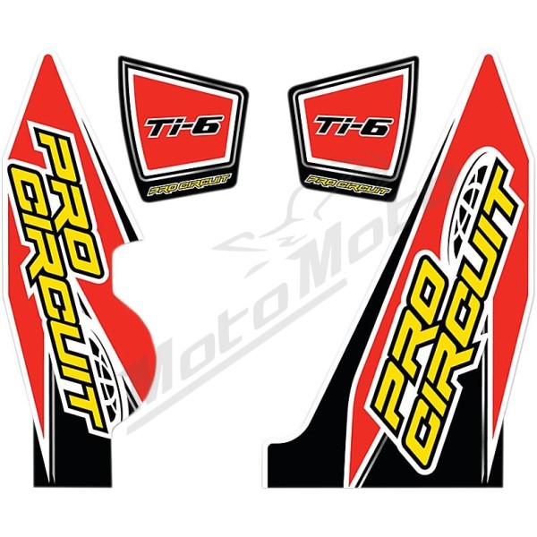 PRO CIRCUIT TI-6 Exhaust Decal
