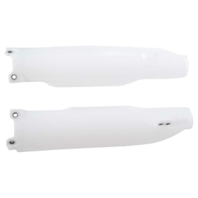 RACETECH Fork Guards KAWASAKI KLX, KX 450cc 06-19 White