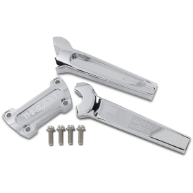 THRASHIN SUPPLY CO. Handlebar Risers Harley Davidson FLD / FLDE / FLFB 1340-1977cc 83-25