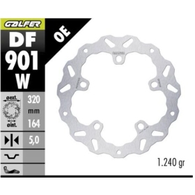 GALFER BRAKE ROTOR FIXED WAVE Front Harley Davidson FLHX 1923cc 24-25