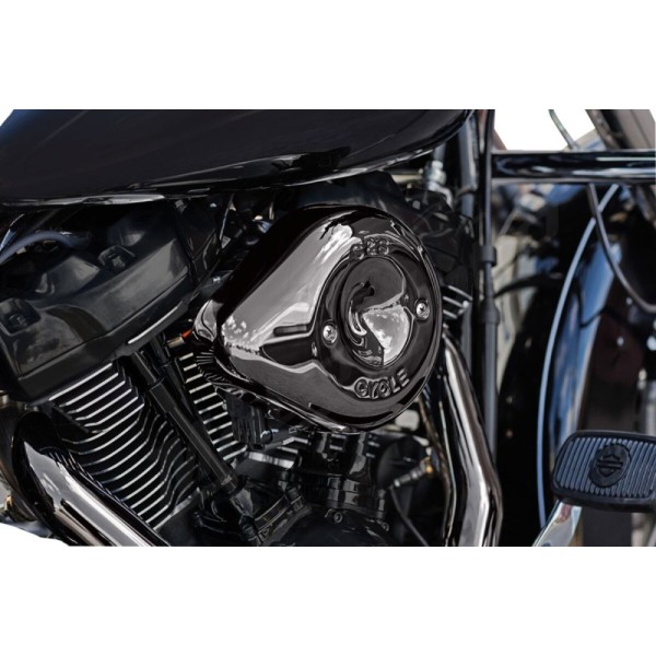 S&S CYCLE Stealth Teardrop Air Cleaner Cover Harley Davidson FLDE / FLFB / FLFBS 1750-1977cc 17-23