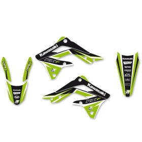 BLACKBIRD RACING Graphics kit with seat cover Kawasaki KX 450cc 12-15