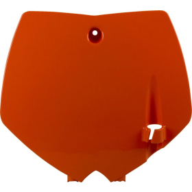 POLISPORT Front Number Plate Orange KTM SX 65 02-10