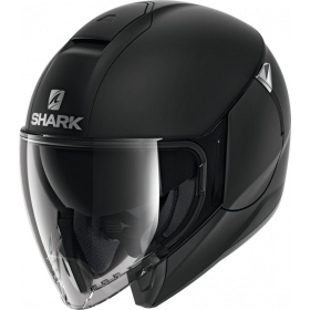 Shark Citycruiser Blank Matt Black open face helmet