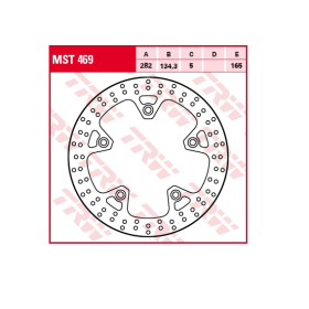 TRW Rear brake disc Yamaha XP 530 12-19