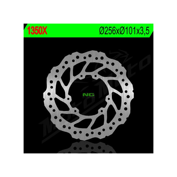 NG BRAKES Priekinis Wave fiksuotas stabdžių diskas 256mm Honda CRF 250-300cc 12-25