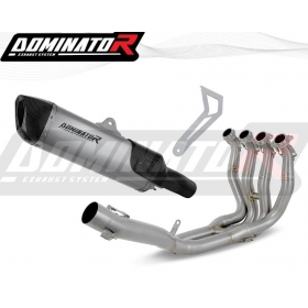 Duslintuvo kompl. Dominator TITANIUM HP6 + dB killer medium YAMAHA YZF R1 1000 RN65 2020 - 2024 