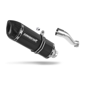 Honda CBR 500 R 2016-2023 Exhaust Silencer Muffler HP1 BLACK + dB killer