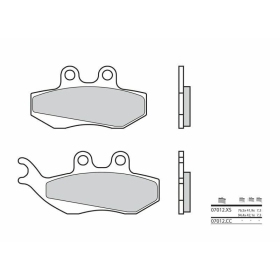 BREMBO Scooter Sintered stabdžių trinkelės APRILIA / BETA / GILERA / HM / MALAGUTI / PEUGEOT / PIAGGIO / RIEJU 50-200cc 1989-2024