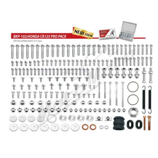 Accel Pro Pack Bolt Set Honda CR 125cc 00-07