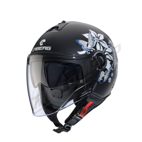 Open Jet Helmet Caberg Riviera V4X MIA Matte Black/White/Grey
