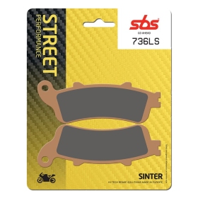 Sbs Brakepads Sintered rear Honda CB / CBR / NT / VFR / VT / VTX / XL 650-1800cc 96-18