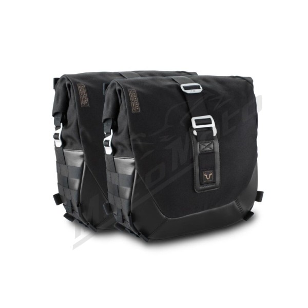 SW-MOTECH Legend Gear LC2 šoninės daiktadėžės Black Edition Kawasaki EN 650 15-24