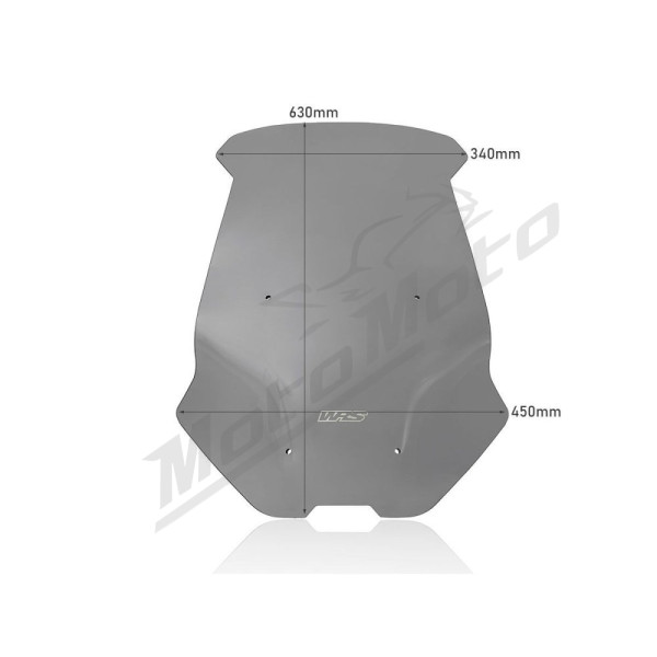 WRS Windscreen for Scooter Smoke Honda ADV 350 ABS 22-24