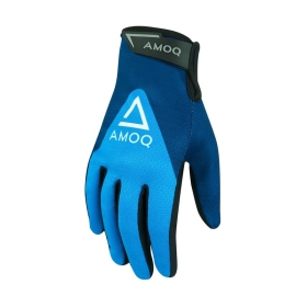 AMOQ Ascent V2 Tekstilinės pirštinės Šviesiai Mėlynos