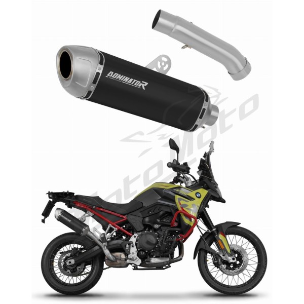 BMW F900 GS 2024-2025 Dominator duslintuvas S6 BLACK + dB killer