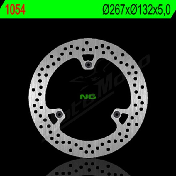 NG BRAKES Round Fixed Brake Disc MBK / Yamaha 400 04-08