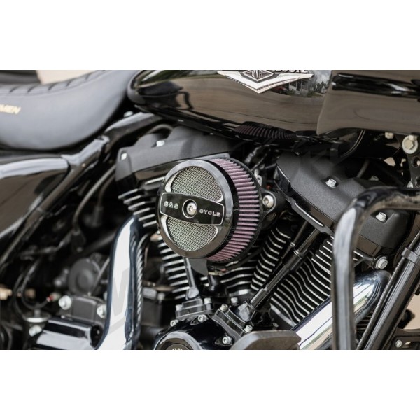 S&S CYCLE Stealth Air Cleaner Cover Harley Davidson FLD / FLDE / FLFB / FLFBS 883-1977cc 84-23