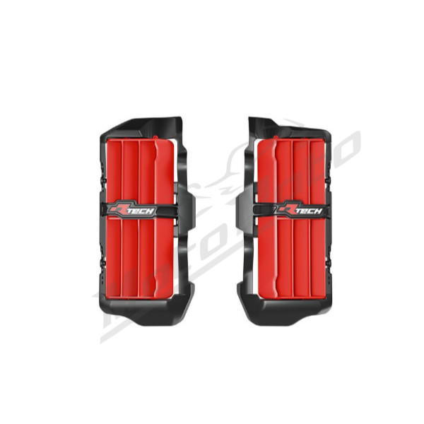 Racetech RADIATOR INTAKE COVERS Beta RR 125-480cc 2025 Red/Black