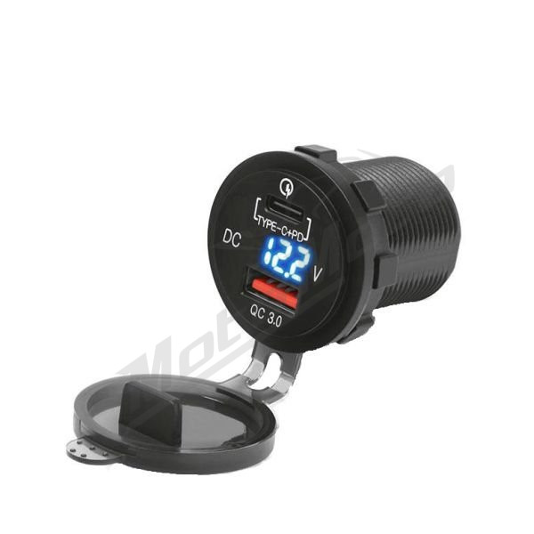 4Ride Adaptor Gniazdo USB DC 12-24V; DC 5V/3.6A 