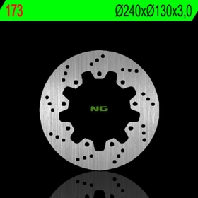 NG BRAKES 173 fiksuotas stabdžių diskas KAWASAKI KDX / KLR / KMX 200-250 78-99