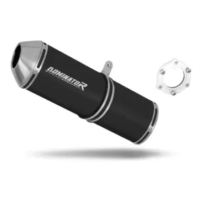 Kawasaki ZRX 1100 1997-2001 Dominator Exhaust Silencer Muffler OVR BLACK + dB killer