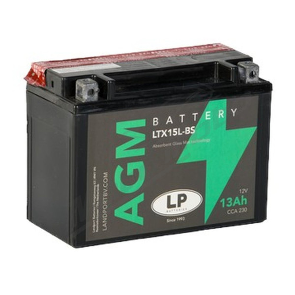 LANDPORT Akumuliatorius YTX15L-BS 13 Ah 12V