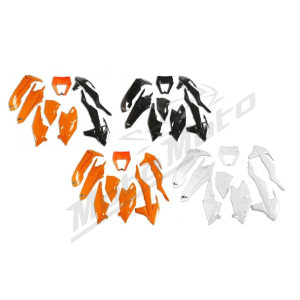 UFO Plastic kit KTM EXC / EXC-F / XC-W 125-500 17-19