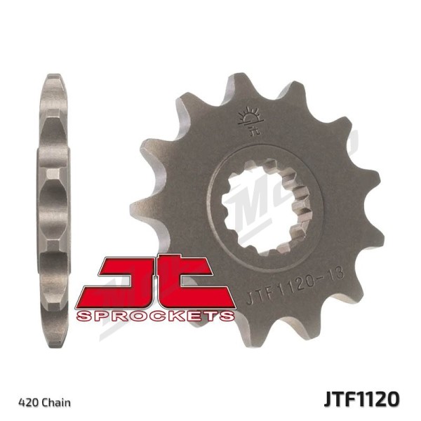 JT/JT Chain Kit 420HDR 11/51 Standard - Standard Rear Sprocket 1141 Beta RR / RRT 50cc 14-17