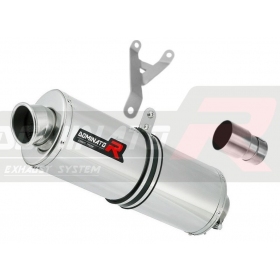 Exhaust silencer Dominator OVAL PIAGGIO MP3 500 / 500 LT 2008-2020