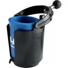 RAM MOUNTS Self-Leveling Cup Holder and Cozy with 1" Ball