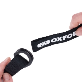 Oxford Atlas D-Ring 26mm x 1.2M Black (Pair)