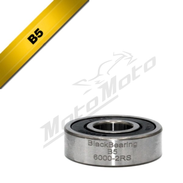 BLACK BEARING B5 Bearing 10x26x8 mm 6000-2RS