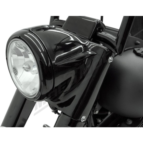 DRAG SPECIALTIES Priekinių žibintų Nacelle komplektas ​​​​​​​Harley Davidson FLST / FLSTC / FLSTCI / FLSTF 1340-1690cc 86-17
