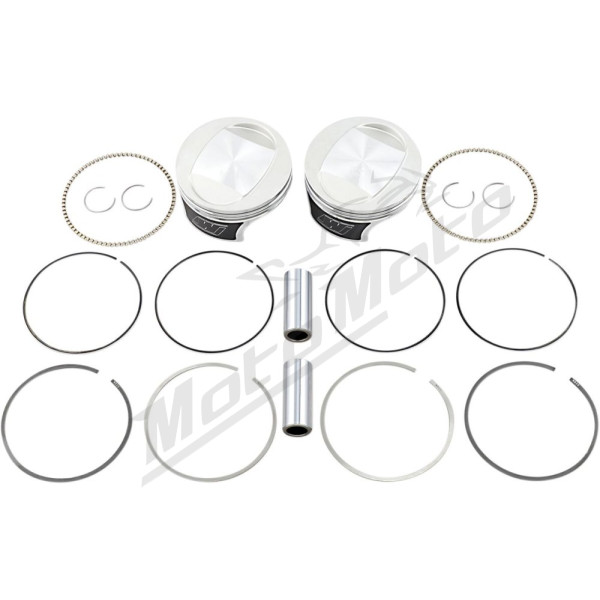 WISECO Tracker Series™ Piston Kit Harley Davidson 1584cc 07-12 Ø98.86