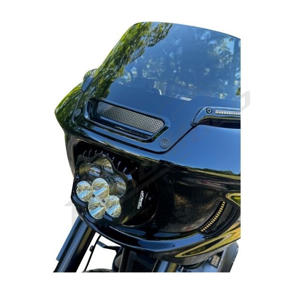 CUSTOM DYNAMICS Shark Demon™ 2 Performance LED Headlight Harley Davidson FXLRST 1923cc 22-24