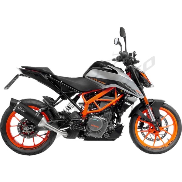 LEOVINCE LV One Evo Black Edition Slip-on Muffler KTM DUKE 125-390 21-23