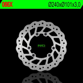 NG BRAKES Front Wave Fixed Brake Disc 240mm HM-Moto / Honda 125-500cc 95-14