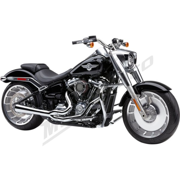COBRA El Diablo 2:1 Exhaust System Harley Davidson FLFB / FLFBS / FLSTFI / FXBR / FXBRS 1750-1923cc 18-25