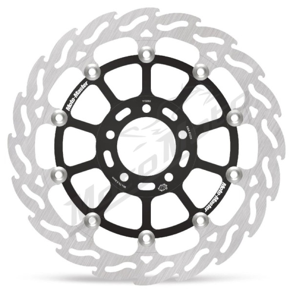 MOTO-MASTER Flame Racing Front Floating Brake Disc Kawasaki ZX-10 1000 17-25