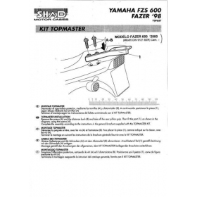 TOP CASE HOLDER YAMAHA FAZER 600cc 1998-2000