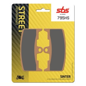 Sbs stabdžių trinkelės 795HS Sintered BUELL