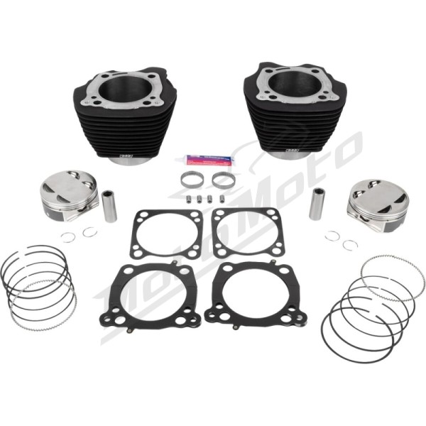 S&S CYCLE Big Bore Cylinder Kit Harley Davidson FLDE / FLFB / FLFBS / FLH 1750-1923cc 17-23