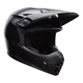 BELL MX-10 Mips Solid Vaikiškas krosinis šalmas juodas matinis