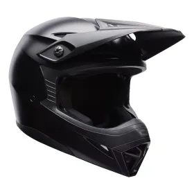 BELL MX-10 Mips Solid Vaikiškas krosinis šalmas juodas matinis