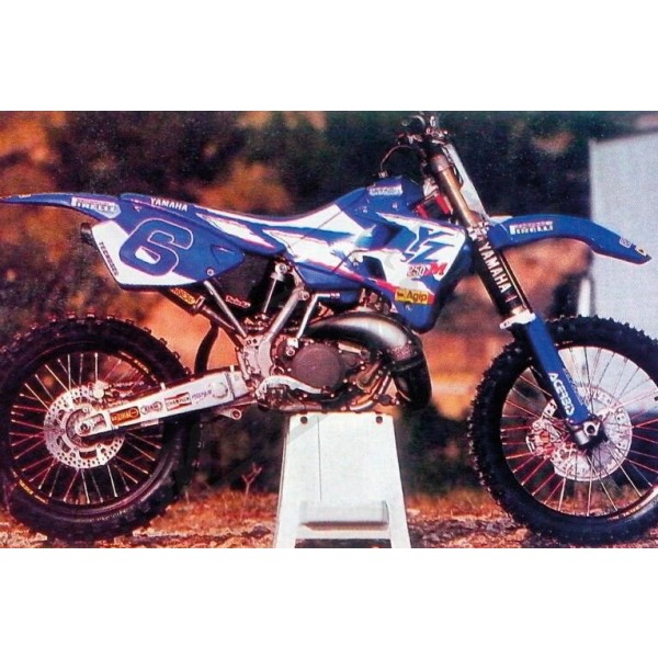 TECNOSEL Sėdynės užvalkalas "Team Yamaha" Yamaha YZ 125-250cc 96-01