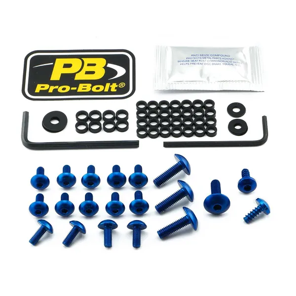PRO BOLT Aluminium Fairing Bolt Kit for Yamaha YZF-R3 300cc 15-18